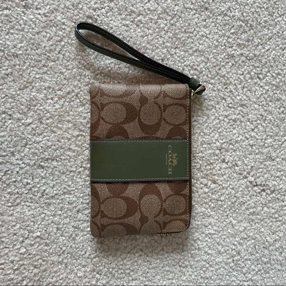 COACH wristlet